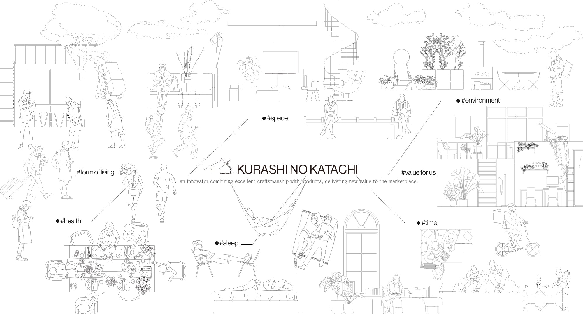 new site「KURASHI NO KATACHI」がオープン