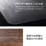 【LINE登録で15%OFF】WALL INTERIOR TVSTAND キャスターモデル用床保護マット スクエアタイプ(Lサイズ) V2 CASTER・V5・A2対応 - KURASHI NO KATACHI