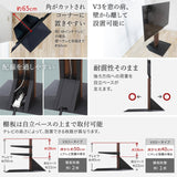 【LINE登録で15%OFF】WALL INTERIOR TVSTAND V3ハイタイプ コーナー自立ベース - KURASHI NO KATACHI