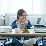 【LINE登録で20%OFF】大人気!とろけるフランネル 着る電気毛布 curun クルン エルク柄 - KURASHI NO KATACHI