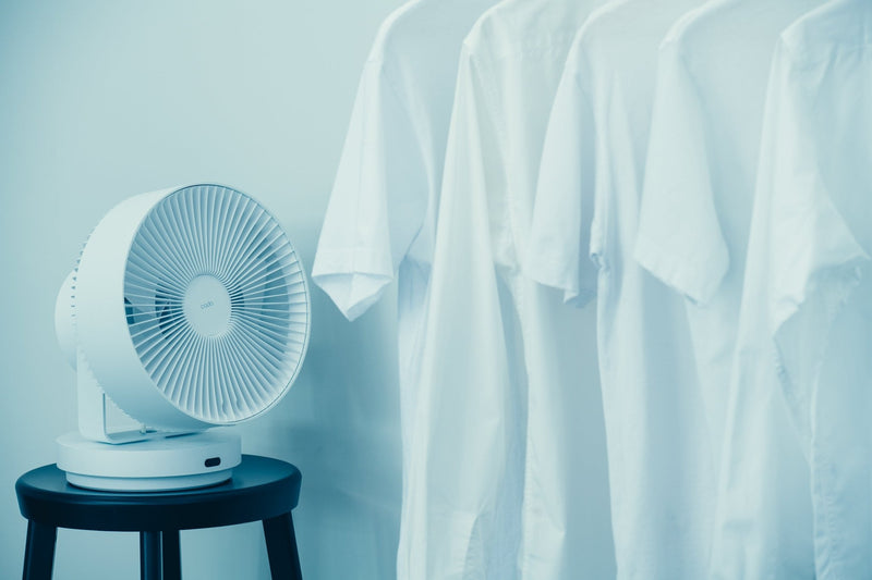 梅雨の季節を快適にするサーキュレーター - KURASHI NO KATACHI