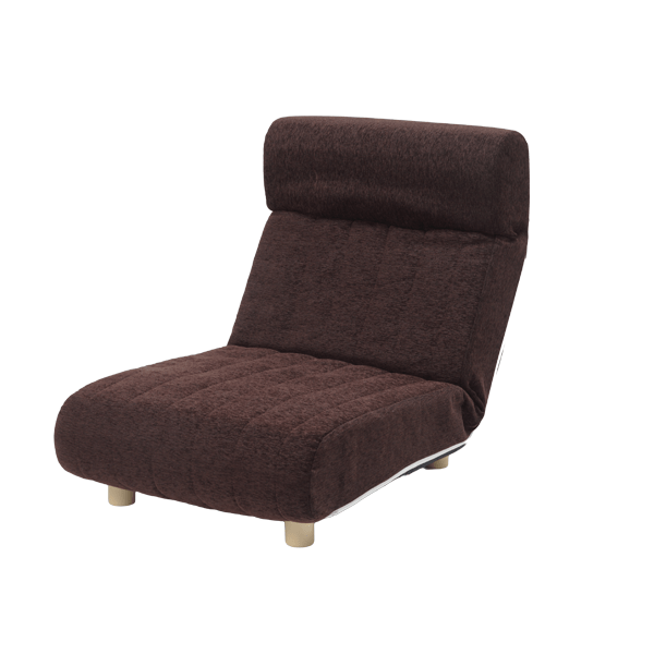 フルフラットにも！ 低反発ハイバックローソファ Fabio