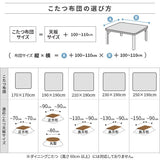 保温綿入りリバーシブル コーデュロイこたつ布団 ROA - ロア - KURASHI NO KATACHI