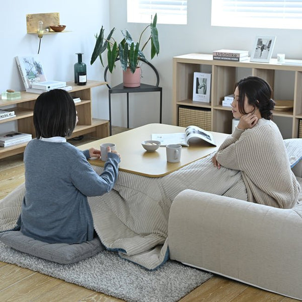SAI 彩 フラットヒーター折れ脚で快適な暮らし こたつテーブル FLAT