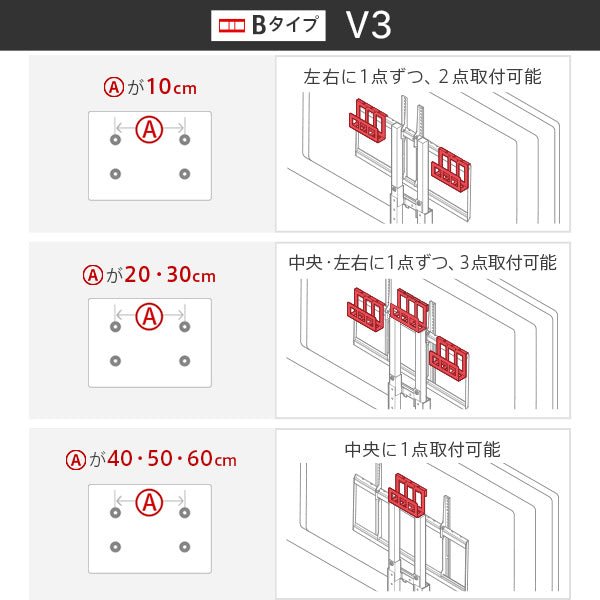 WALL INTERIOR TVSTAND　全タイプ対応 HDDホルダー - KURASHI NO KATACHI