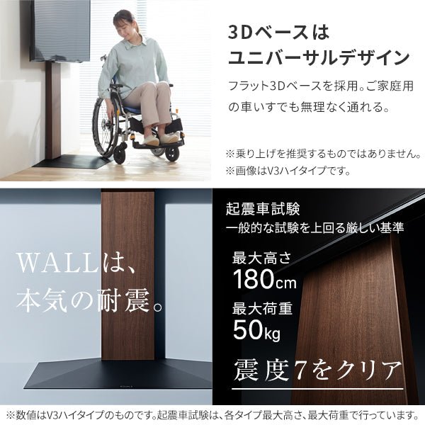 WALL INTERIOR TVSTAND V3 mini - KURASHI NO KATACHI